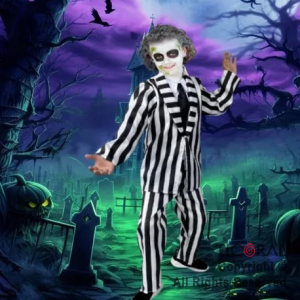DISFRAZ BEETLEJUICE NIÑOS TALLE 2 x 1